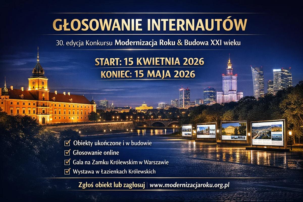 Zgłoś obiekt do 30. edycji Konkursu Modernizacja Roku