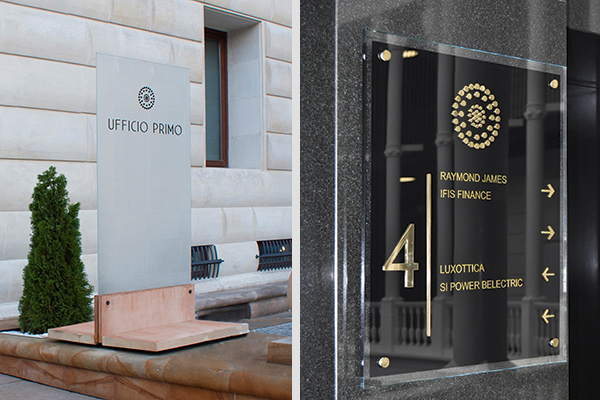 System informacji wizualnej w Ufficio Primo, fot. Advertis