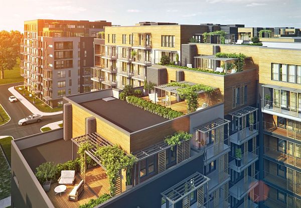 Koncepcja architektoniczna osiedla Atal Francuska Park została opracowana przez Wojciecha Wojciechowskiego