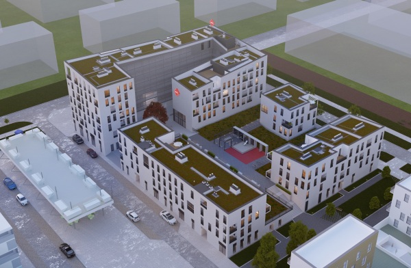 Wrocławskie osiedle Atal Nowe Żerniki będzie gotowe w III kwartale 2017 r., wiz. Atal.