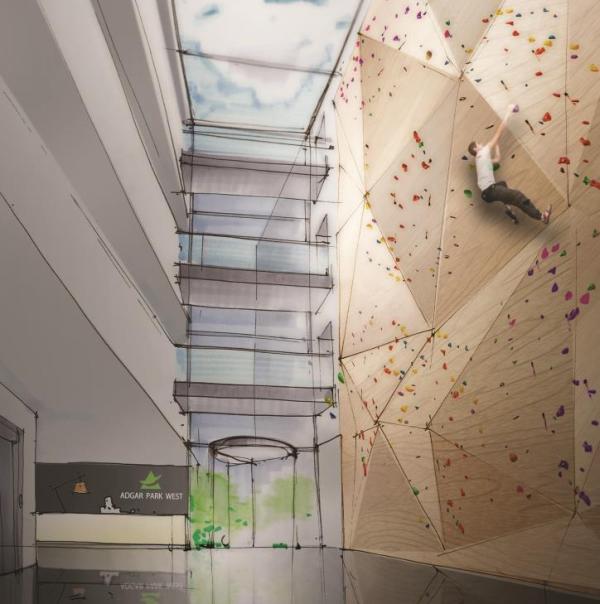 Projekt nowego biurowca w kompleksie Adgar Park West powstał w pracowni Hermanowicz Rewski Architekci, wiz. Grupa Adgar