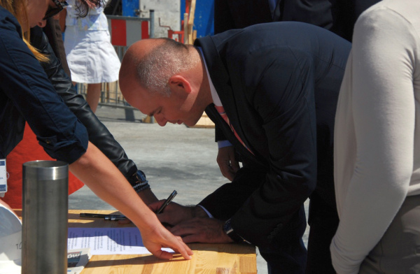 Wmurowano kamień węgielny pod II etap Alchemii w Gdańsku, fot. Torus