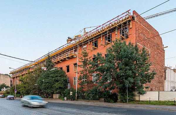 Trwają prace rewitalizacyjne i budowlane projektu Angel Care we Wrocławiu, fot. Maciej Lulko