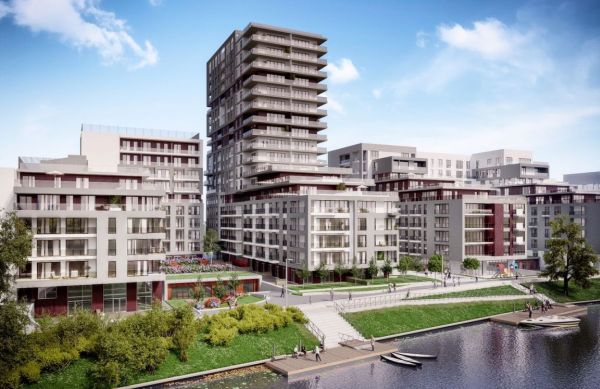 Budowa Angel River we Wrocławiu rozpocznie się latem br., wiz. Angel Poland Group.