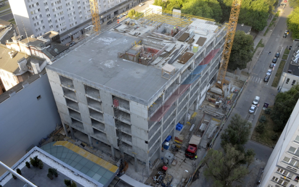 Warszawski biurowiec Atrium 2 został zaprojektowany przez pracownię PRC Architekci, fot. Skanska Property Poland