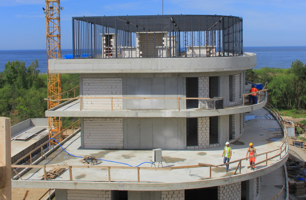 Generalnym wykonawcą pierwszej części inwestycji jest Strabag, fot. Zdrojowa Invest