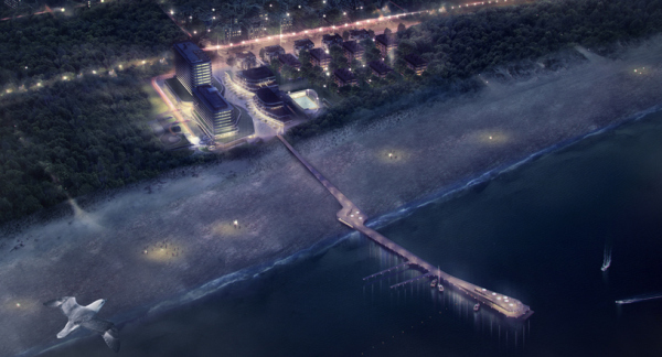 Wykonawcą pierwszego etapu Baltic Park Molo jest Strabag, wiz. Zdrojowa Invest