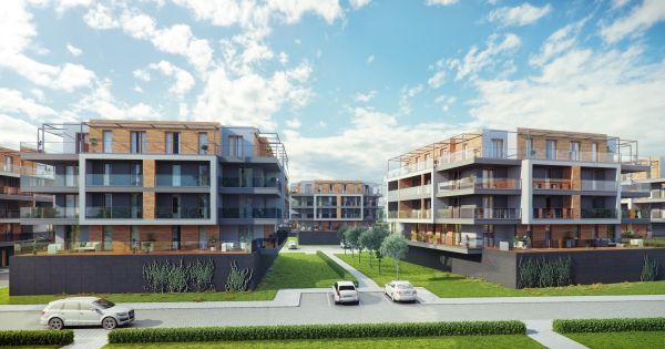 Realizacja drugiego etapu Bagry Park w Krakowie zakończy się w drugim kwartale 2017 roku, wiz. Atal