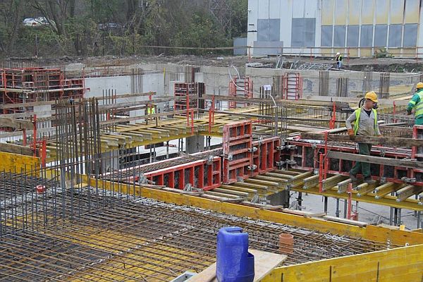 Pierwszy etap Osiedla Botaniczna w budowie, fot. Nickel Development