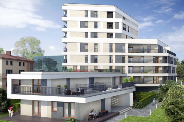 Bronowicka 42, nowy projekt mieszkaniowy Echo Investment, fot. materiały inwestora