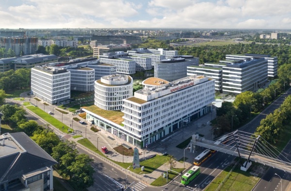 Drugi etap kompleksu biurowego Business Garden w Warszawie będzie gotowy na początku 2017 r., wiz. Vastint Poland