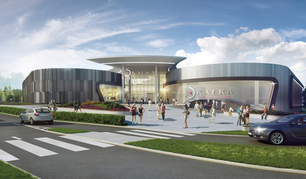 Budowa CH Skałka w Tychach ruszy w pierwszym p&oacute;łroczu br., wiz. Apollo-Rida