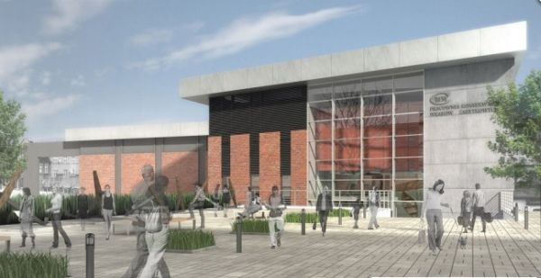 Projekt inwestycji Centrum Konserwacji Wrak&oacute;w Statk&oacute;w przygotowała pracownia Forma Architekci.