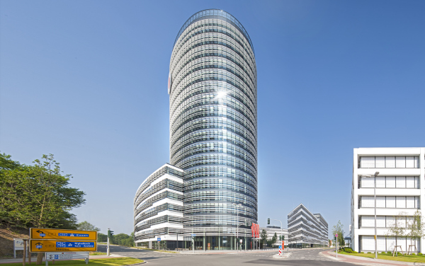 Kompleks biurowy Campus Vodafone  w Düsseldorfie, fot. Ralph Dichter