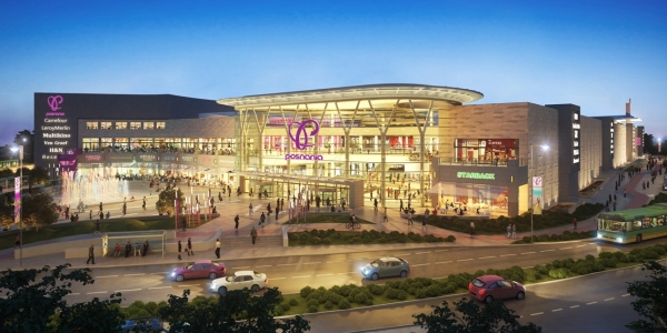 Centrum Posnania zostało zaprojektowane przez architekt&oacute;w z pracowni RTKL, wiz. Apsys Polska