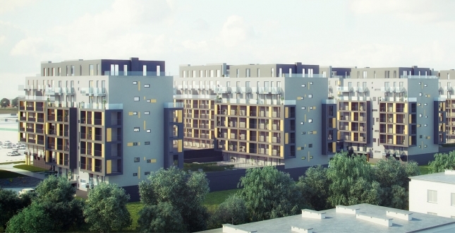 Drugi etap inwestycji City Towers Czyżyny, wiz. Atal