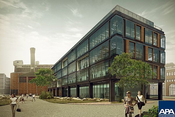 Projekt Copernicus Square powstał w pracowni APA Wojciechowski 