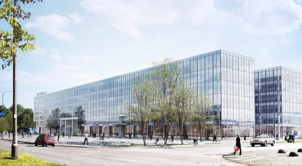 Koncepcję zagospodarowania terenu po byłym hotelu Cracovia przygotowało Biuro Architektoniczne DDJM, wiz. Echo Investment