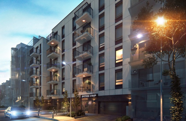 Czapelska 36, nowa inwestycja Tynbud1 w Warszawie, wiz. materiały inwestora.