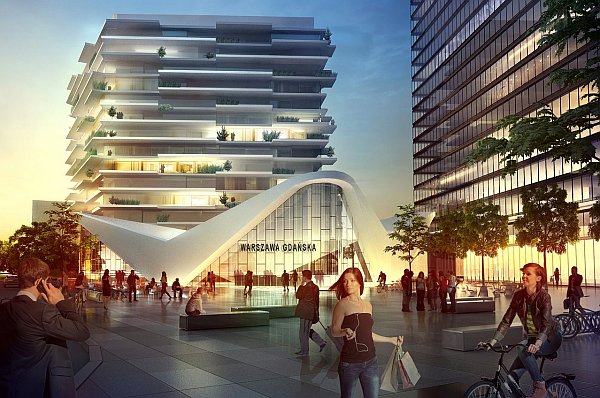 Projekt zagospodarowania warszawskiego Dworca Gdańskiego