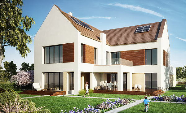 W ramach inwestycji Eko Natolin powstaną domy o powierzchni 260 i 415 mkw.