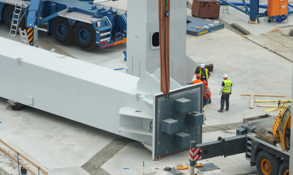 Prace budowlane w Elektrowni Opole potrwają do czerwca przyszłego roku, fot. Grupa PGE.