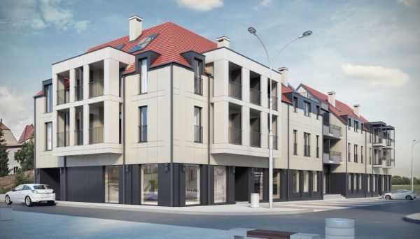 Pierwsza inwestycja mieszkaniowa FB Antczak w Koninie będzie gotowa wiosną 2017 r., wiz. materiały inwestora.