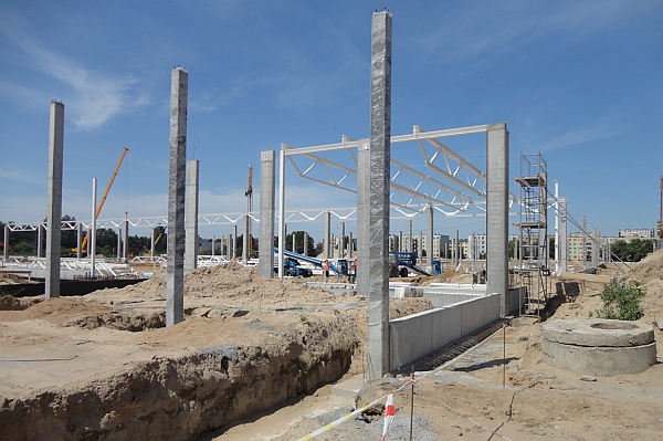 Budowa Galerii Bursztynowej