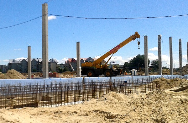 Budowa Galerii Bursztynowej