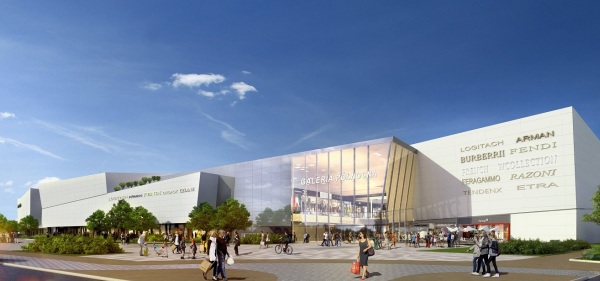 Galeria Północna w Warszawie będzie gotowa za dwa lata, wiz. GTC Galeria Północna w Warszawie będzie gotowa za dwa lata, wiz. GTC