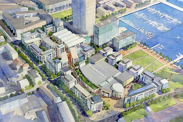 Projekt architektoniczny pierwszego etapu Gdynia Waterfront powstał w Pracowni Projektowej FORT