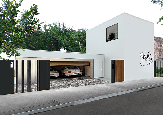 Projekt domu w Zawierciu autorstwa Górnik Architects Projekt domu w Zawierciu autorstwa Górnik Architects