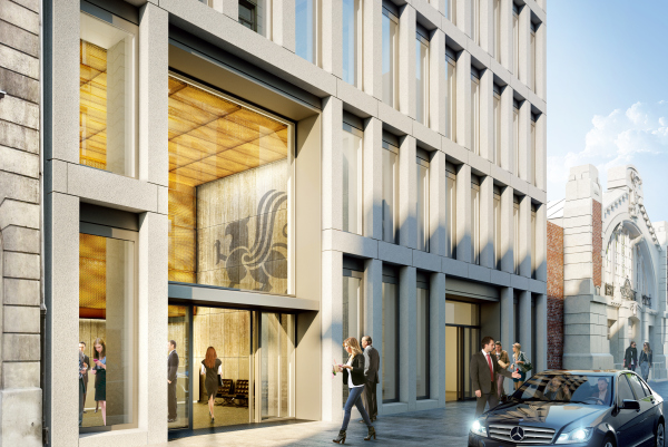 W sąsiedztwie Hali powstaną trzy budynki biurowe klasy A, wiz. Griffin Group