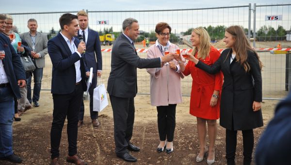 Wmurowanie kamienia węgielnego pod budowę sklepu IKEA w Bydgoszczy, fot. materiały prasowe