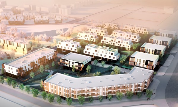 Osiedle Jaśminowa zostało zaprojektowane przez Kuryłowicz & Associates, wiz. Ronson Development