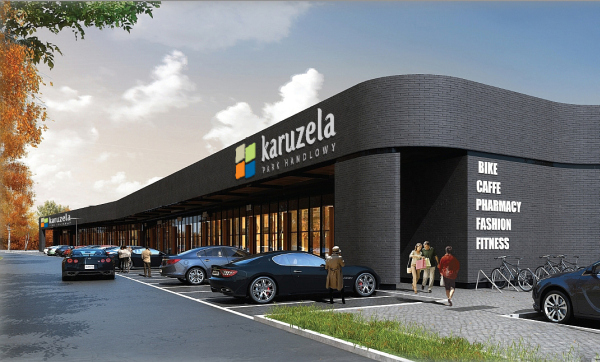 W Piasecznie pod Warszawą powstanie park handlowy Karuzela, wiz. materiały inwestora.