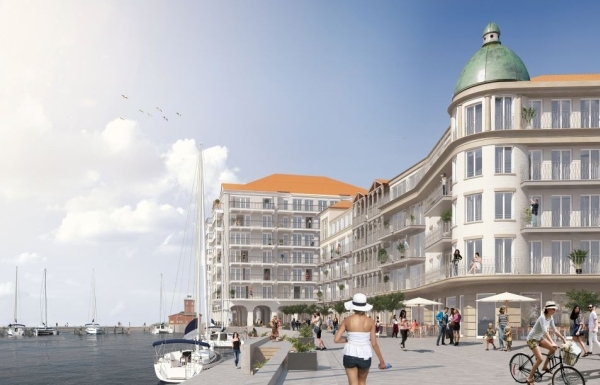 Projekt Marina Royale przygotowała belgijska pracownia Arcas Europe, wiz. CFE Polska