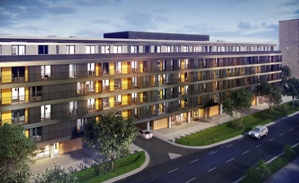 Projekt Masarska 8 Apartamenty powstał w pracowni Wojciecha Sarana, wiz. Atal