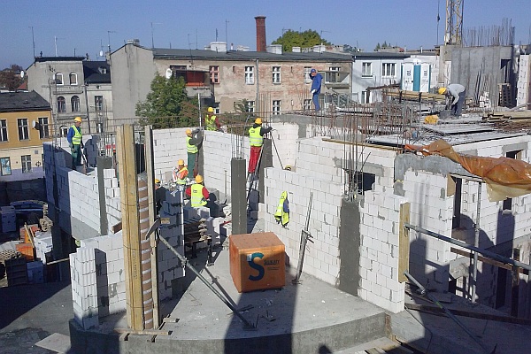 Budowa Mercure Bydgoszcz Sepia, fot. materiały inwestora