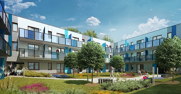 Miasteczko Rubikon, nowa inwestycja firmy Dolcan w Warszawie, wiz. Dolcan