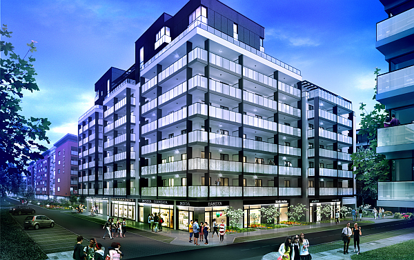 Miasto Wola, wspólny projekt Grupy Waryński i firmy Dantex, wiz. materiały inwestora Miasto Wola, wspólny projekt Grupy Waryński i firmy Dantex, wiz. materiały inwestora