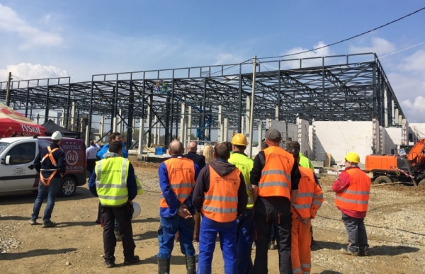 W Ropczycach powstaje zakład Aero Gearbox International, fot. Mostostal Zabrze.