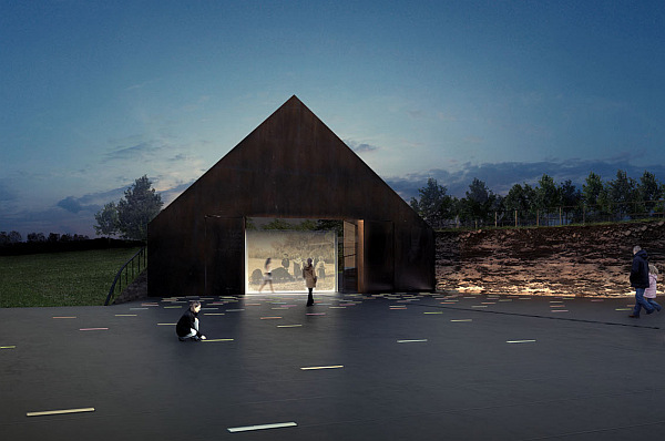 Muzeum Polaków Ratujących Żydów, wizualizacja: Nizio Design International Muzeum Polaków Ratujących Żydów, wizualizacja: Nizio Design International