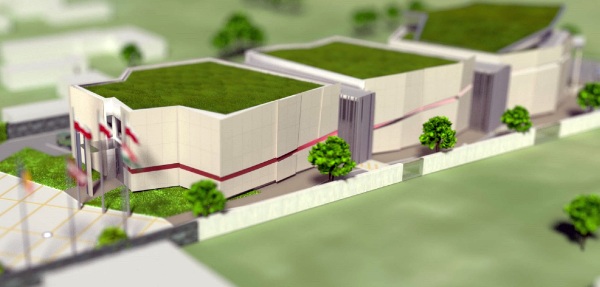 Makieta Muzeum w Ossowie, fot. materiały inwestora