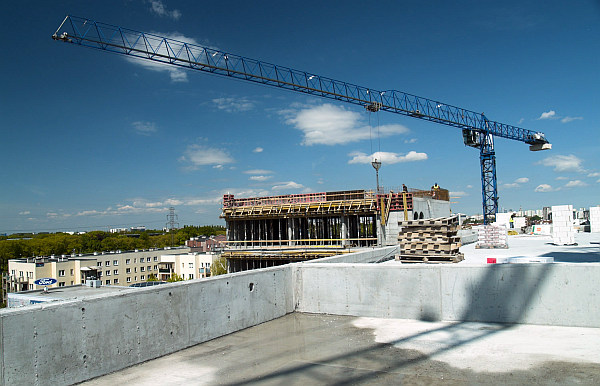 Inwestycja powstaje na warszawskim Ursynowie P&oacute;łnocnym, fot. Totalbud