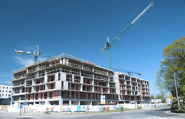 Inwestycja powstaje na warszawskim Ursynowie P&oacute;łnocnym, fot. Totalbud