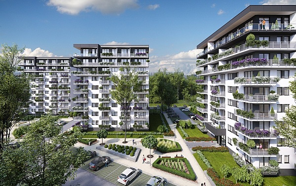 Osiedle Narutowicza Residence, nowa inwestycja Tree Development Group, wiz. materiały inwestora