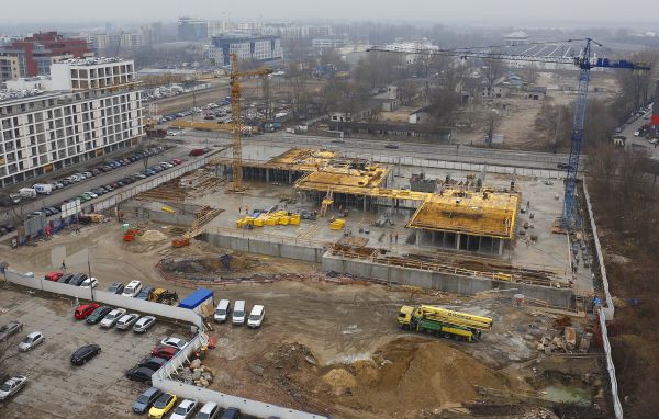 Pierwszy etap biurowca Neopark w Warszawie będzie gotowy w pierwszym kwartale 2017 r., fot. Yareal.