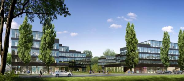 Autorem projektu Neopark jest pracownia JEMS Architekci, wiz. materiały inwestora