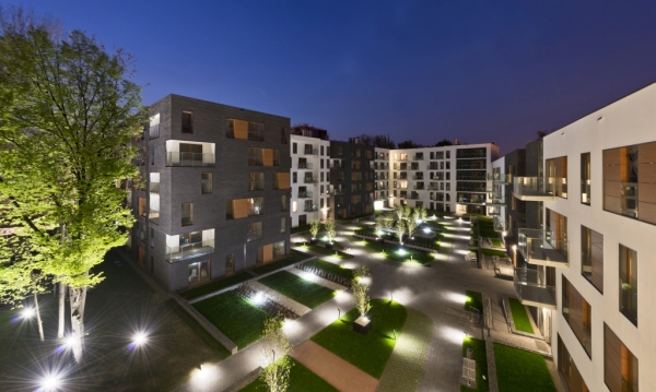 Apartamenty Novum w Krakowie zostały oddane do użytku w 2014 roku, fot. Hines Polska.